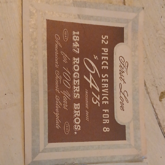 Silver Flatware Set - Picture 2 of 5